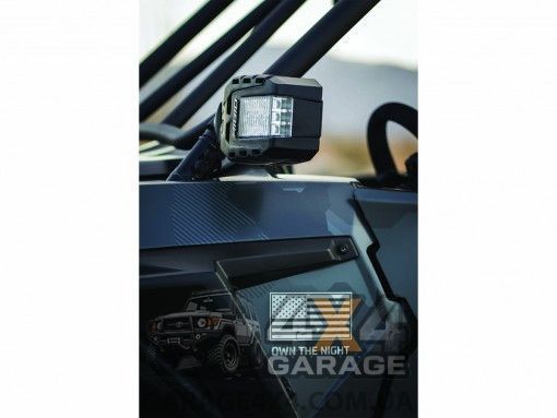 RIGID Reflect &mdash; зеркала заднего вида с встроенными фарами и поворотниками (для ATV и UTV) 640111 фото