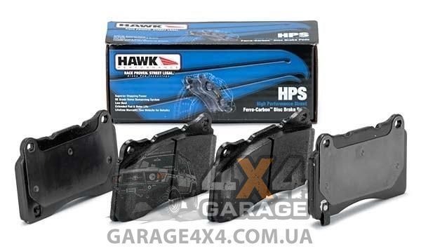Передні гальмівні колодки HAWK HPS для Subaru WRX STi / Ford Mustang Shelby GT (ферро-карбон) HB453F.585 фото