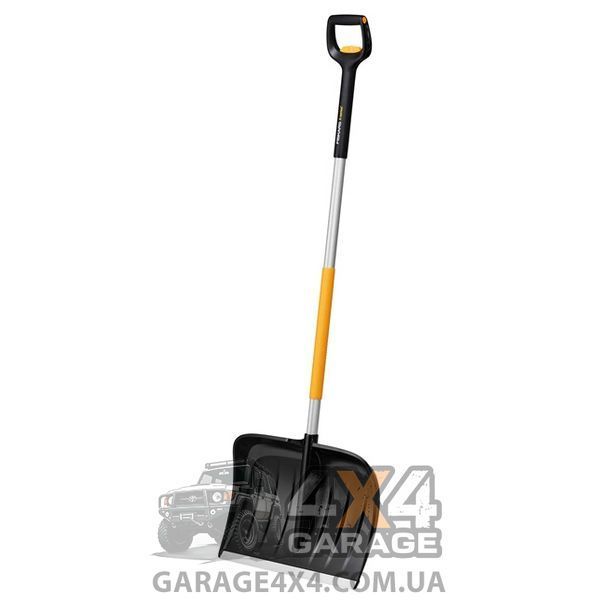 Лопата - скрепер для уборки снега с телескопической ручкой Fiskars X-series (1057189) 1057189 фото