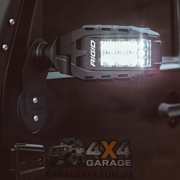 RIGID Reflect &mdash; зеркала заднего вида с встроенными фарами и поворотниками (для ATV и UTV) 640111 фото