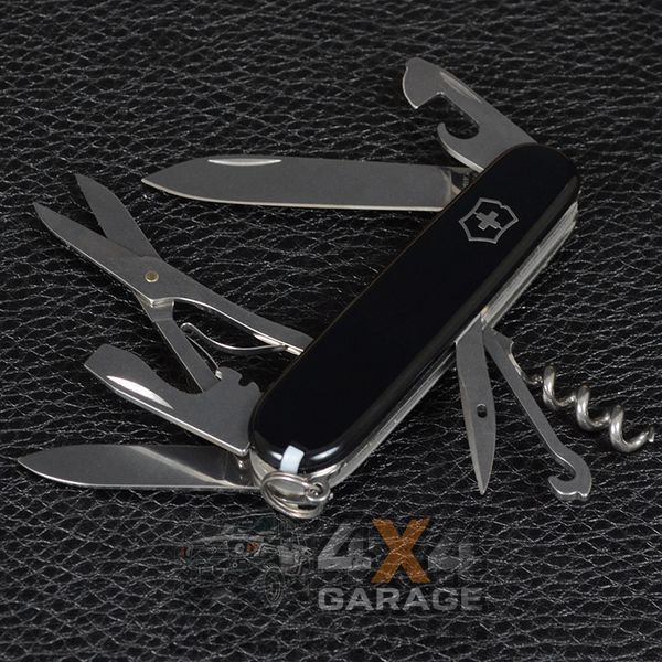 Ніж складаний, мультитул Victorinox Climber (91 мм, 14 функцій), чорний 1.3703.3 1870743692 фото