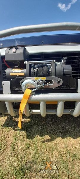 Автомобильная лебедка 12В Kangaroowinch 8000 (3630 кг / Синтетический трос) K8000SR фото