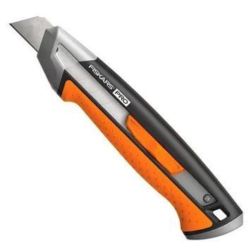 Нож c выдвижным сегментным лезвием 18 мм Fiskars Pro CarbonMax (1027227) 1027227 фото