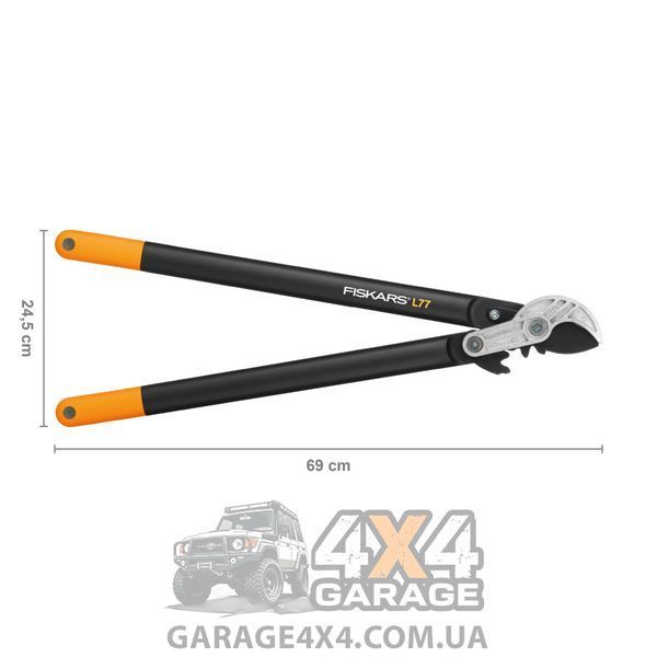 Большой контактный сучкорез Fiskars PowerGear L77 (1000583) 1000583 фото