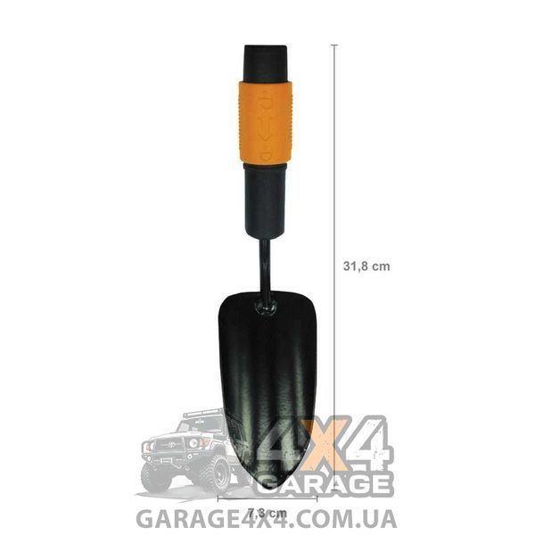 Компактная садовая лопатка Fiskars QuikFit 137512 1000730 фото
