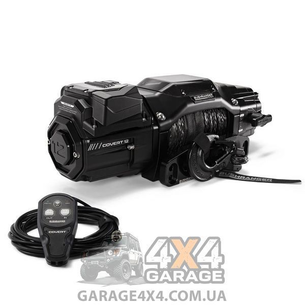 Лебедка электрическая BUSHRANGER COVERT 5443 кг 12V RWC120S фото