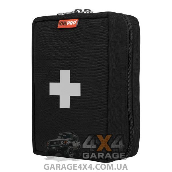 Прочный тактический подсумок - аптечка с креплением MOLLE (Черный / 180х125х85 мм) TP0174 фото