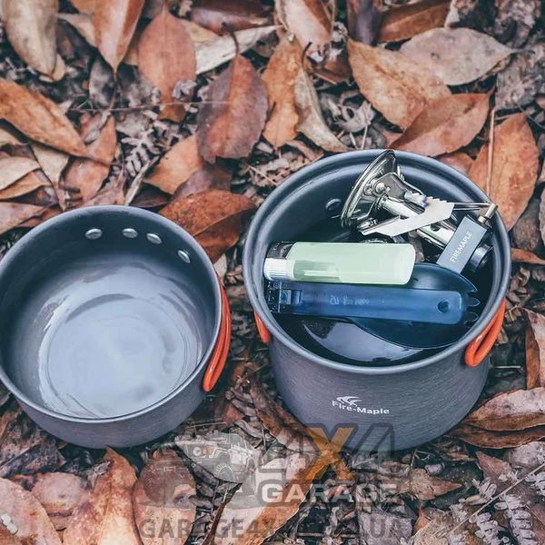 Набір туристичного посуду Fire-Maple FMC-207 для кемпінгу, риболовлі та подорожей FMC 207 фото