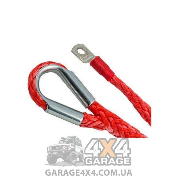 Синтетический (кевларовый) трос Dyneema SK-78 30м 8мм (готовый комплект) 1082297775 фото
