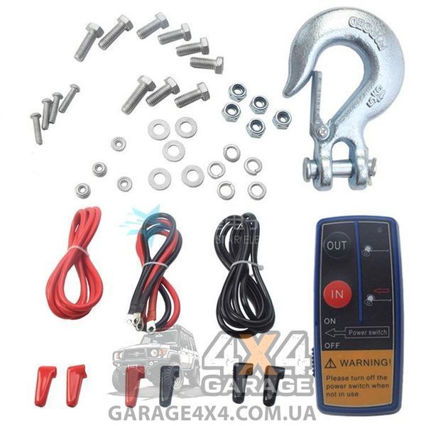 Електрична лебідка для квадроцикла ProWinch 4500lbs (12В / 2090 кг) 1446067015 фото