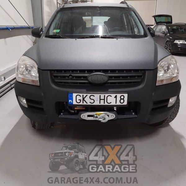 Автомобильная лебедка 12В Kangaroowinch 8000 (3630 кг / Синтетический трос) K8000SR фото