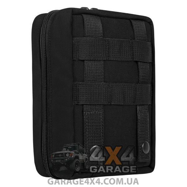 Прочный тактический подсумок - аптечка с креплением MOLLE (Черный / 180х125х85 мм) TP0174 фото