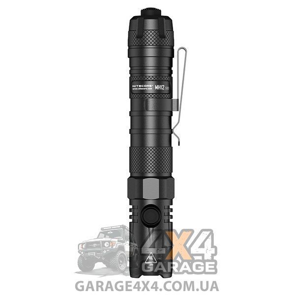 Ліхтар Nitecore MH12 V2 (Cree XP-L2 V6, 1200 люменів, 7 режимів, 1х21700, 1х18650, USB Type-C) 1870750293 фото