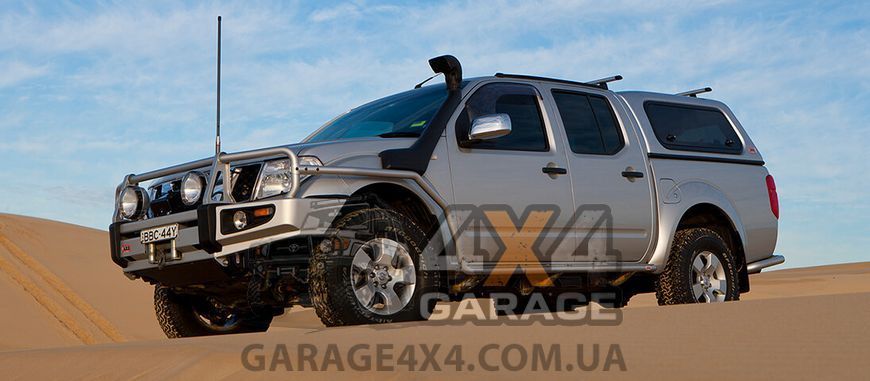 Шноркель Safari для Nissan Navara D40 (2005-2010) SS730HF фото