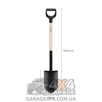 Лопата с деревянной ручкой Fiskars Solid 1066721 1066721 фото