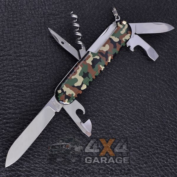 Нож складной, мультитул Victorinox Spartan (91мм, 12 функций), камуфляж 1.3603.94 1870743694 фото