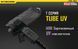 Фонарь наключный ультрафиолетовый Nitecore TUBE UV (500mW UV-LED , 365nm, 1 режим, USB), черный 1870744671 фото 2