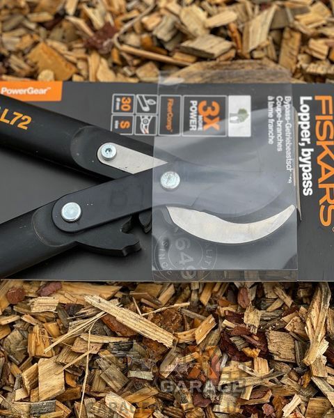 Садовий площинний гілкоріз Fiskars PowerGear (S) L72 112200 1001555 фото