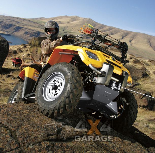 Лебідка для квадроциклу Kangaroowinch 4000 (Сталева трос/12 вольти/1814 кг) K4000 фото