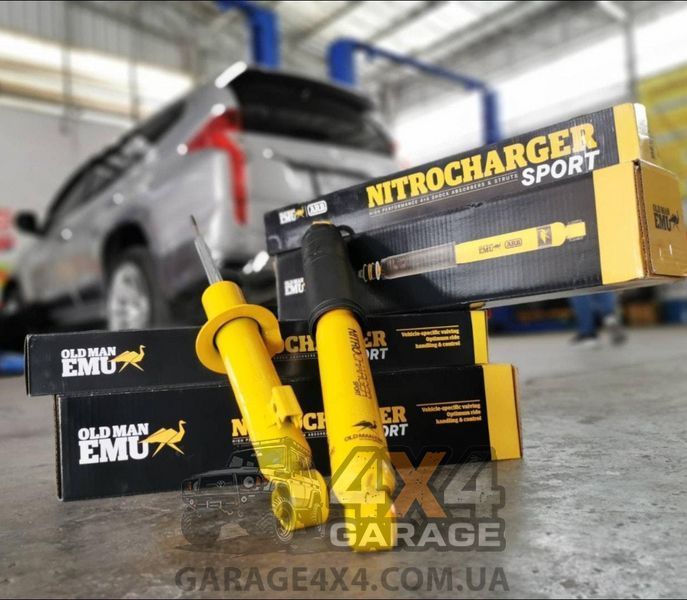 Усиленный комплект подвески Old Man Emu для Mitsubishi Pajero Sport 2016 - н.в. 2606, 93008 (2шт), 2910, 63076 (2шт) фото