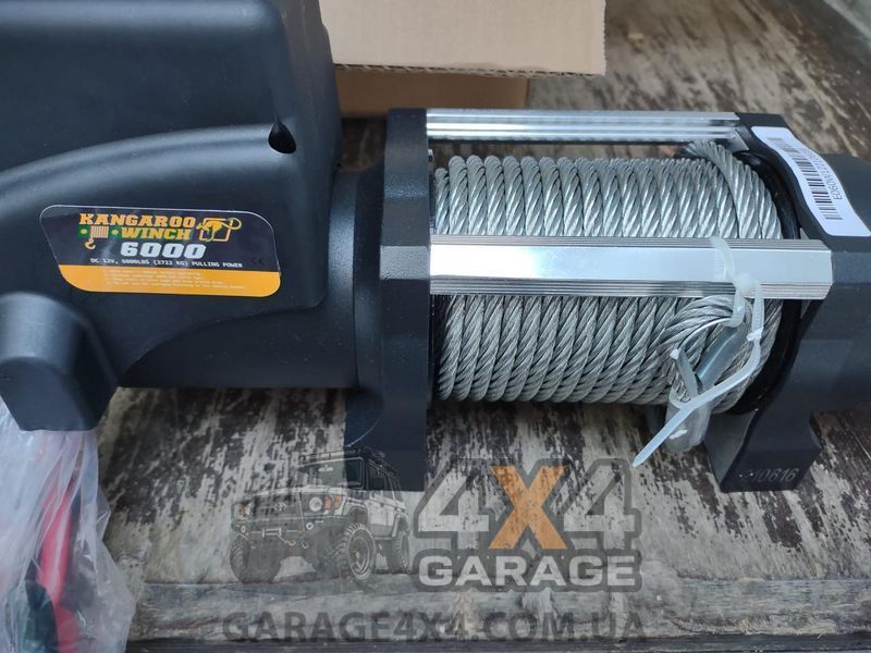 Лебідка KangarooWinch 6000 lbs / 12 вольтів K6000-STB фото