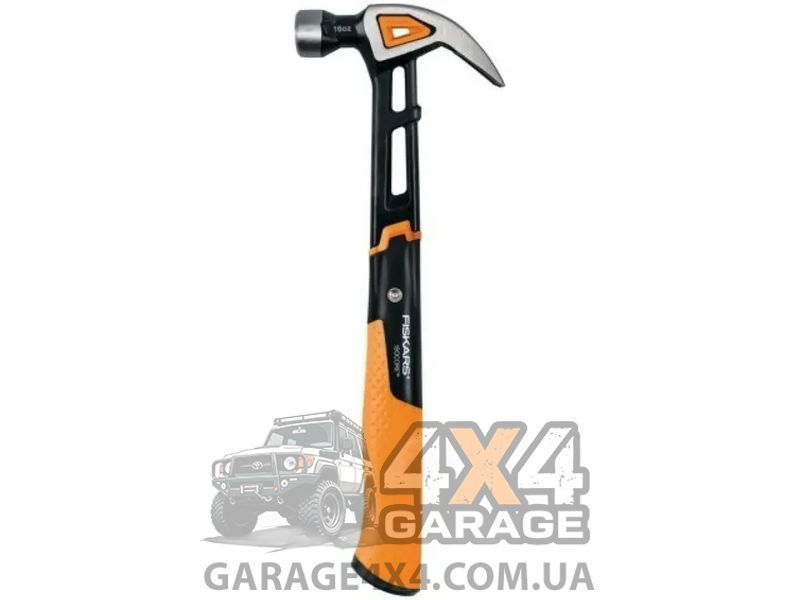 Молоток - гвоздодер Fiskars IsoCore 1027202 (455 гр / 343 мм) 1027202 фото