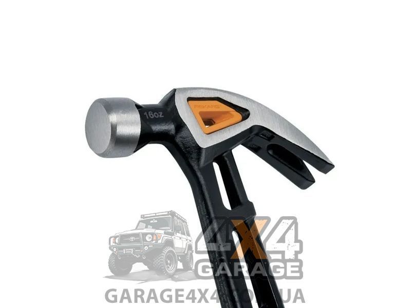 Молоток - гвоздодер Fiskars IsoCore 1027202 (455 гр / 343 мм) 1027202 фото