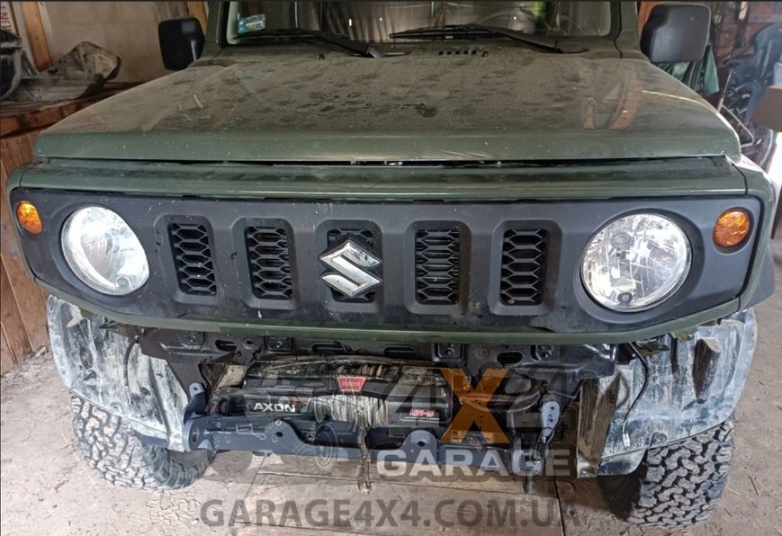 Лебедка с синтетическим тросом WARN AXON 45-S (12 Вольт / 2041 кг) 101140 фото