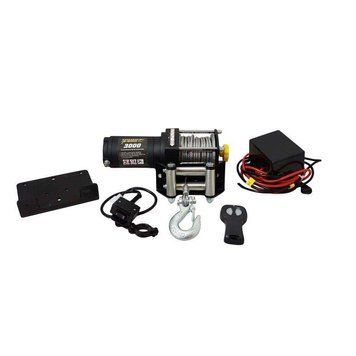 Лебідка для квадроциклу Kangaroowinch 3000 (Сталевий трос / 12 вольт /1361 кг) K3000 фото