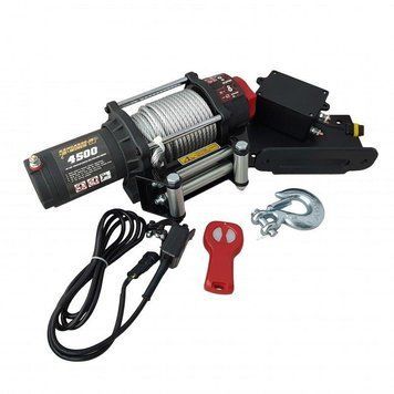 Лебедка для квадроцикла Kangaroowinch 4500 lbs (2041 кг / 12 Вольт) K4500 фото