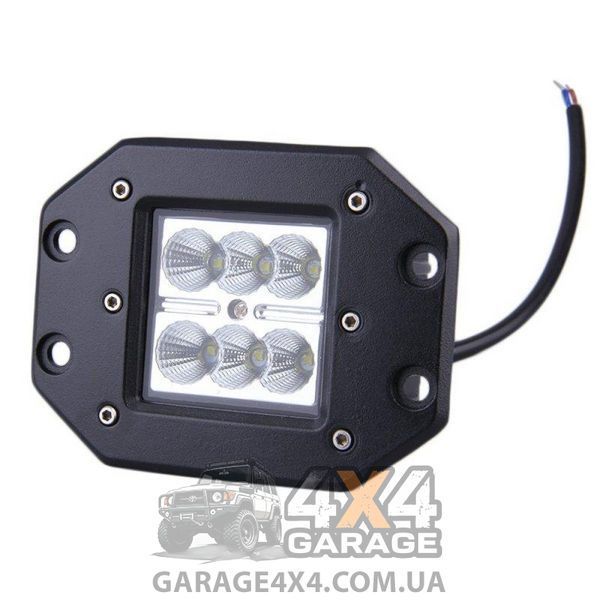 Вбудована світлодіодна фара 18 Вт (3Вт діоди Cree) led18 фото