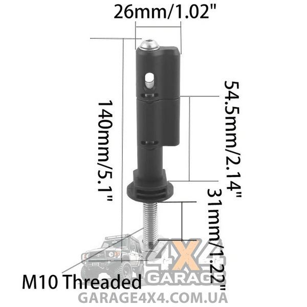 Крепежные шпильки для сэнд траков MAXTRAX (4 шт) MTXMPS фото
