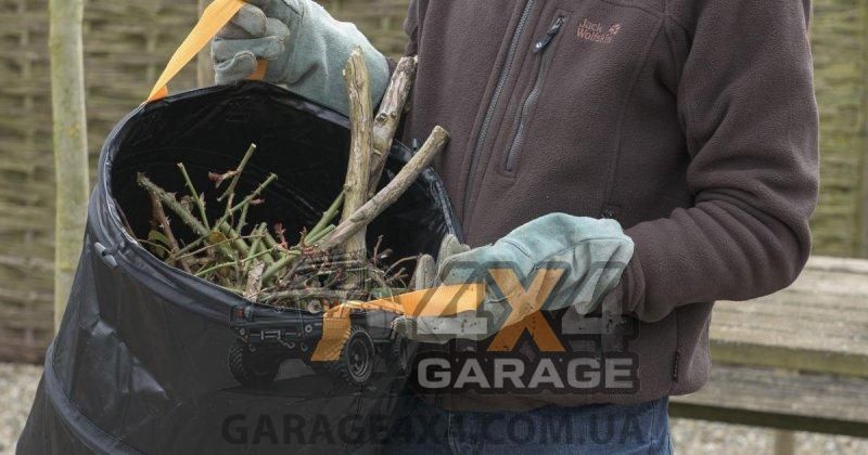 Садовий мішок для лисття та трави Fiskars Solid 56л 1015646 1015646 фото