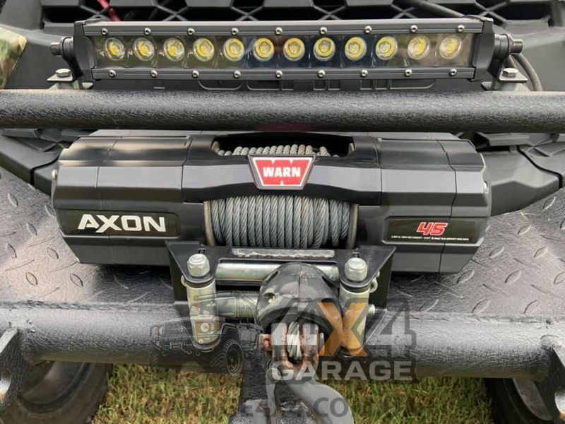 Лебедка для квадроцикла ATV WARN AXON 45 (12В / 2041 кг) 101145 фото