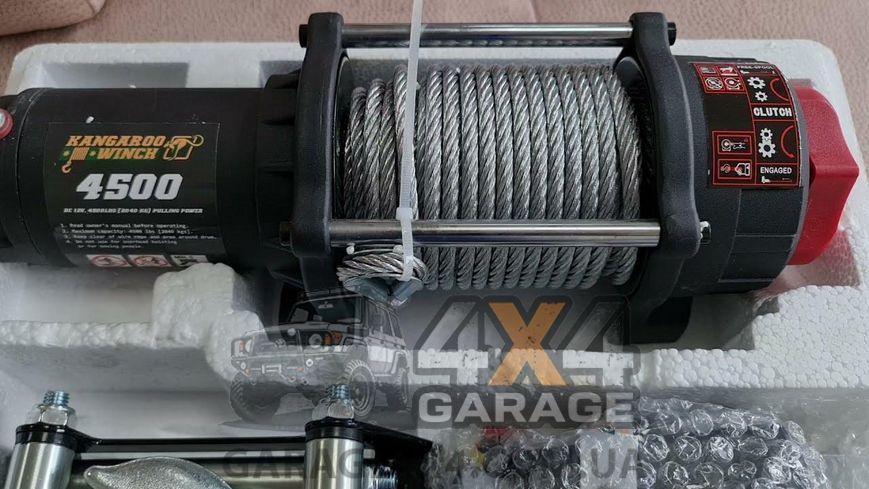 Лебедка для квадроцикла Kangaroowinch 4500 lbs (2041 кг / 12 Вольт) K4500 фото