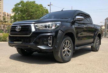Пластикові фендера для Toyota Hilux Revo 2016-2020 (розширювачі арок / ABS пластик) FF-THR15B фото