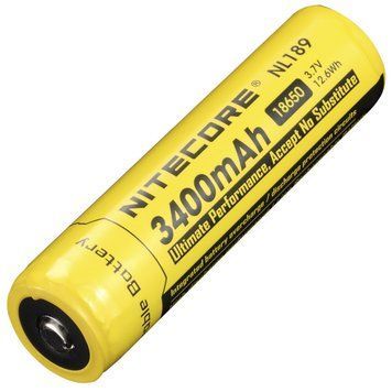 Аккумулятор литиевый Li-Ion 18650 Nitecore NL1834 3.7V (3400mAh), защищенный 1870743569 фото