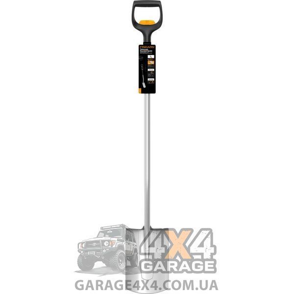 Прямая штыковая лопата Fiskars Xact 1066733 с телескопической ручкой 1066733 фото