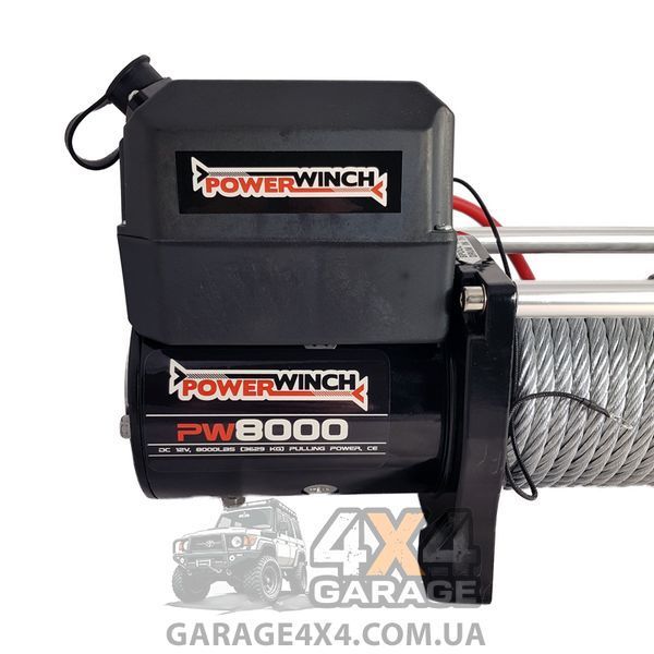 Автомобильная лебедка PowerWinch 8000 K8000-12V фото
