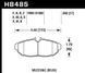 Задні гальмівні колодки HAWK HPS для Ford Mustang 2005-2014 (Ферро-карбон / комплект) HB485F.656 фото 2