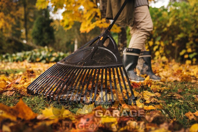 Большие садовые грабли для уборки листьев Fiskars Solid XL (1015645) 1015645 фото