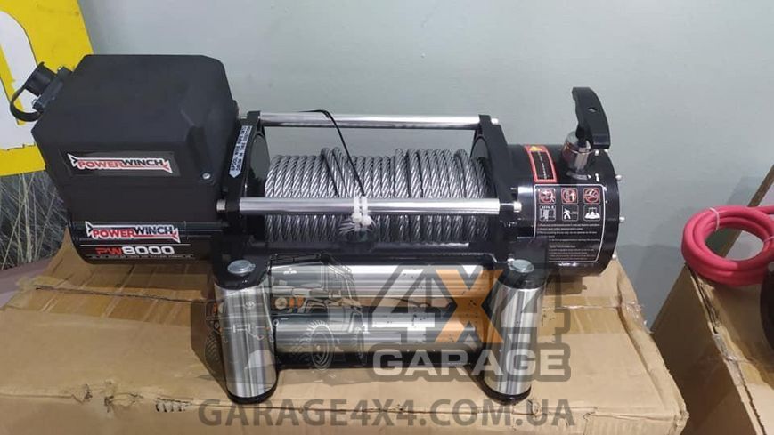 Автомобильная лебедка PowerWinch 8000 K8000-12V фото