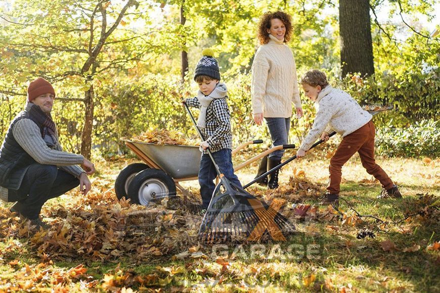 Большие садовые грабли для уборки листьев Fiskars Solid XL (1015645) 1015645 фото