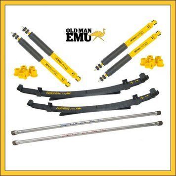 Минимальный комплект подвески Old Man Emu Sport Mitsubishi Pajero 2 (рессорная подвеска) 303010, CS022R, 60040 (2 фото