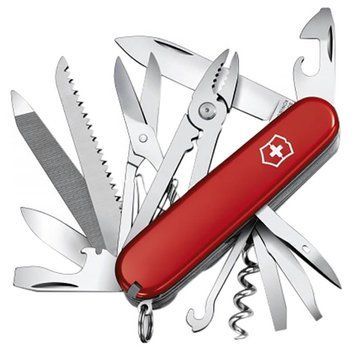 Нож складной, мультитул Victorinox Handyman (91мм,24 функции), красный 1.3773 1870743713 фото