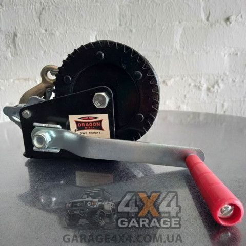 Ручная лебедка Dragon Winch DWK-16 (Стальной трос / 725 кг) DWK-16lina фото