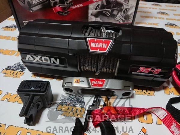 Лебідка для квадроциклу ATV WARN AXON 35-S (12 Вольт / 1588 кг) 101130 фото