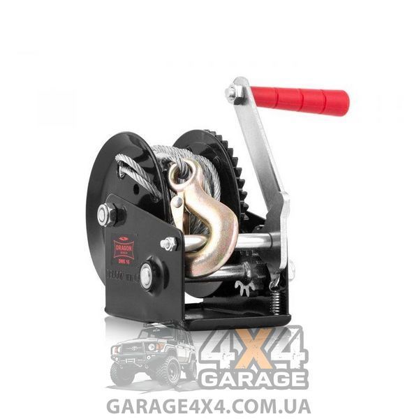 Ручная лебедка Dragon Winch DWK-16 (Стальной трос / 725 кг) DWK-16lina фото
