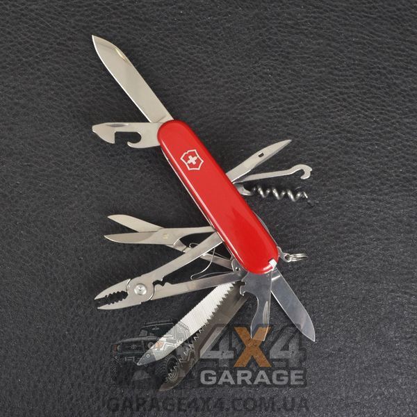 Нож складной, мультитул Victorinox Handyman (91мм,24 функции), красный 1.3773 1870743713 фото