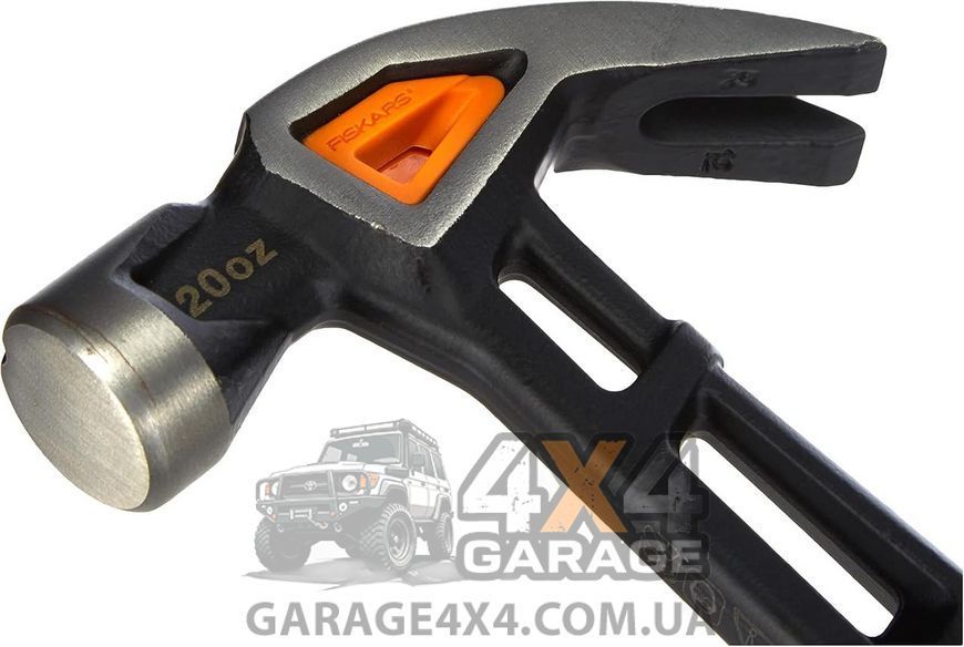 Молоток із вигнутим кігтем Fiskars Pro IsoCore 1027203 (L) 1027203 фото